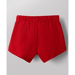 Babyhug Disney 100% Cotton Interlock Knit Briefs with Mickey Mouse Graphic Print Pack of 3 - Red, Peach & White