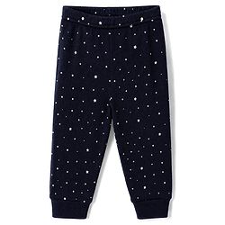 Babyhug Knit Full Sleeves Pullover Star Printed Thermal Inner Wear Set with Vest - Navy