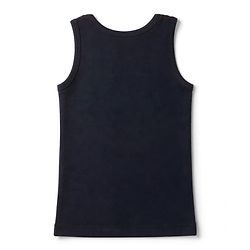 Babyhug Cotton Mix Knit Sleeveless Thermal Inner Wear - Navy Blue