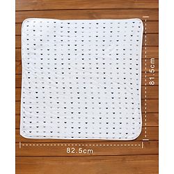 Babyhug Hooded Wrapper Bear Print - White & Blue