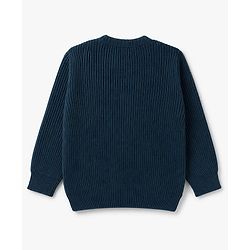 Babyhug Knit Full Sleeves  Pullover Sweater - Red