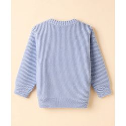 Babyhug Knit Full Sleeves  Pullover Sweater - Red