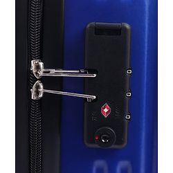 Babyhug Disney Mickey Kids Travel Luggage with Wheels & Carry-On Luggage Pack of 2 - 15 & 13 Inches| Shock Resistant| Telescopic Handle| Water Resistant| Easy Zipper Closure| Durable Wheels| TSA Lock