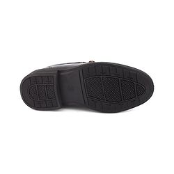 Cute Walk by Babyhug Slip On Formal Wear Loafer With Applique - Navy Blue