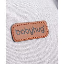 Babyhug Spacious and Multifunctional Denim Diaper Backpack - Safari Green| Wide Fish Mouth Opening| Insulated Feeding Bottle Pouches| Wipes Dispenser| Easy Access Back Opening