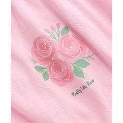 Babyhug 100% Cotton Single Jersey Knit Bloomer With Floral Print Pack of 3 - Pink White