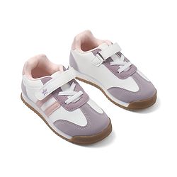 Cute Walk by Babyhug Velcro Closure Sport Shoes With Star Embroidery - Pink