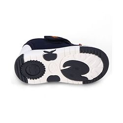 Cute Walk by Babyhug Velcro Closure Animal Face Printed Musical Casual Shoes - Navy Blue