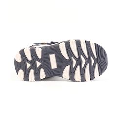 Cute Walk by Babyhug Velcro Closure Solid Sandal - Navy Blue