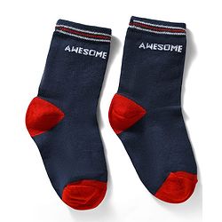 Cute Walk by Babyhug Knit Ankle Length Antibacterial Socks With Striped & Bear Design Pack Of 3 - Navy & White