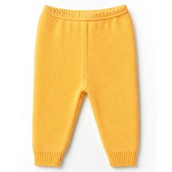 Babyhug Knit Full Sleeves Sweater Set with Cap & Booties - Yellow