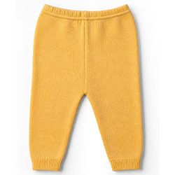 Babyhug Knit Full Sleeves Sweater Set with Cap & Booties - Yellow