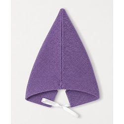 Babyhug Knit Full Sleeves Sweater Set with Cap & Booties - Purple
