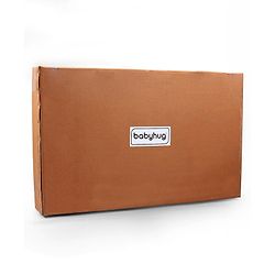 Babyhug Froggy Print Cradle with Mosquito Net and Swing Lock function - Green| Storage Basket| Wheels with Lock| Easy Assembly