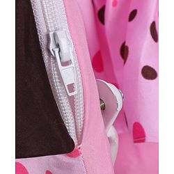 Babyhug Froggy Print Cradle with Mosquito Net and Swing Lock function - Green| Storage Basket| Wheels with Lock| Easy Assembly