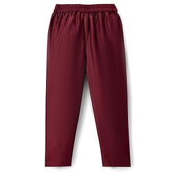 Babyhug Georgette Woven Full Sleeves Sequinned Chevron Designed  Kurta Pajama Set -  Maroon