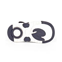 Cute Walk by Babyhug Velcro Closure Musical Sandal With Animal Design - Black