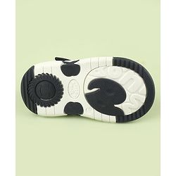 Cute Walk by Babyhug Velcro Closure Sandals With Dino Applique - Navy Blue