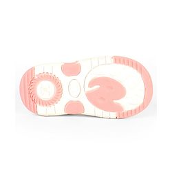 Cute Walk by Babyhug Velcro Closure Musical Sandal With Floral Applique - Light Blue