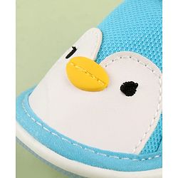 Cute Walk by Babyhug Velcro Closure Musical Sandal With Animal Design - Black
