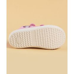 Cute Walk by Babyhug Velcro Closure Floral Printed Casual Shoes - Pink