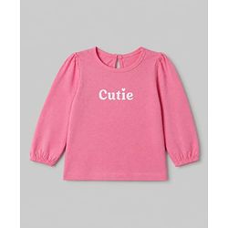 Babyhug 100% Cotton Knit T-Shirt with Full Sleeves and Cherries Print Pack of 5 in Yellow Pink Maroon
