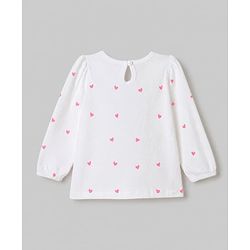 Babyhug 100% Cotton Knit T-Shirt with Full Sleeves and Cherries Print Pack of 5 in Yellow Pink Maroon