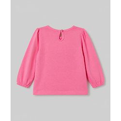 Babyhug 100% Cotton Knit T-Shirt with Full Sleeves and Cherries Print Pack of 5 in Yellow Pink Maroon