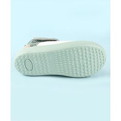 Cute Walk by Babyhug Velcro Closure Sandals With Dino Print - Navy Blue