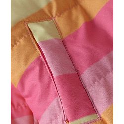 Babyhug Woven Full Sleeves Hooded Winter Wear Suit - Pink