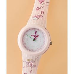 Babyhug Free Size Analog Watch - Pink