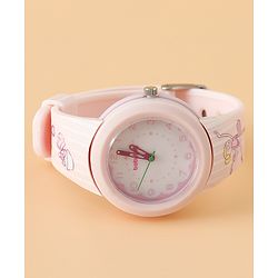 Babyhug Free Size Analog Watch - Pink