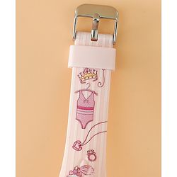 Babyhug Free Size Analog Watch - Pink
