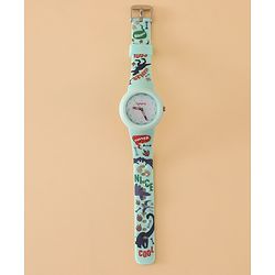 Babyhug Free Size Analog Watch - Light Blue