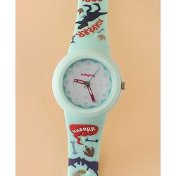 Babyhug Free Size Analog Watch - Light Blue