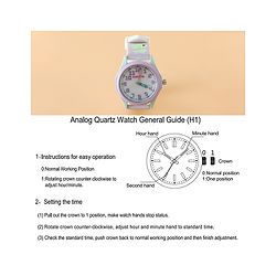 Babyhug Free Size Analog Watch - Multicolor