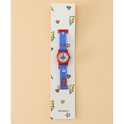 Babyhug Free Size Analog Watch - Royal Blue