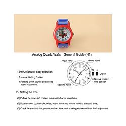 Babyhug Free Size Analog Watch - Royal Blue