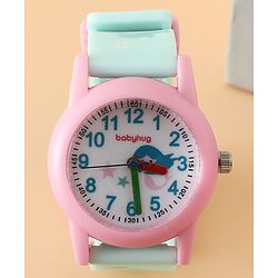 Babyhug Free Size Analog Watch - Light Blue