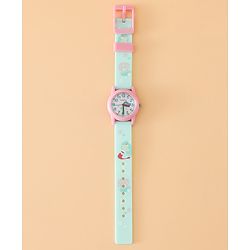 Babyhug Free Size Analog Watch - Light Blue