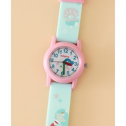 Babyhug Free Size Analog Watch - Light Blue