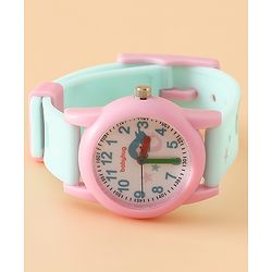 Babyhug Free Size Analog Watch - Light Blue