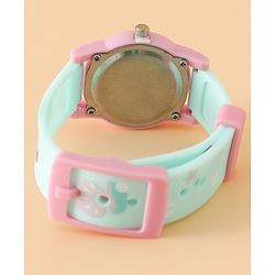 Babyhug Free Size Analog Watch - Light Blue