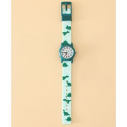 Babyhug Free Size Analog Watch - Green