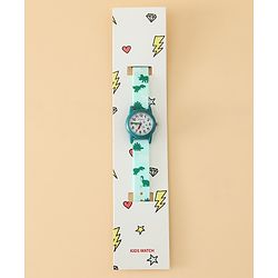 Babyhug Free Size Analog Watch - Green