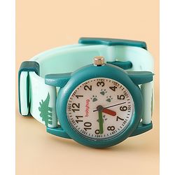 Babyhug Free Size Analog Watch - Green