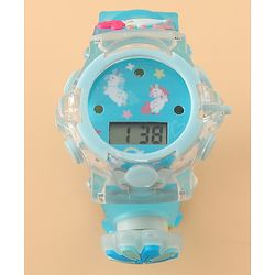 Babyhug Unisex Free Size Digital Watch - Blue