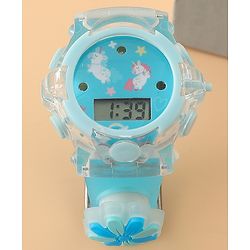 Babyhug Unisex Free Size Digital Watch - Blue