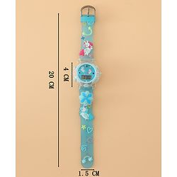 Babyhug Unisex Free Size Digital Watch - Blue