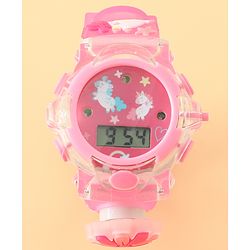 Babyhug Unisex Free Size Digital Watch - Blue